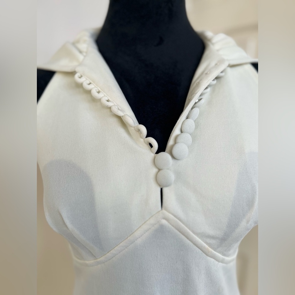 Vintage Hooded Romantic Cottage Core Dress - Picture 5 of 9